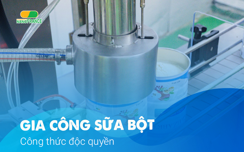 Nhận gia công sữa bột công thức ĐỘC QUYỀN mang thương hiệu riêng!